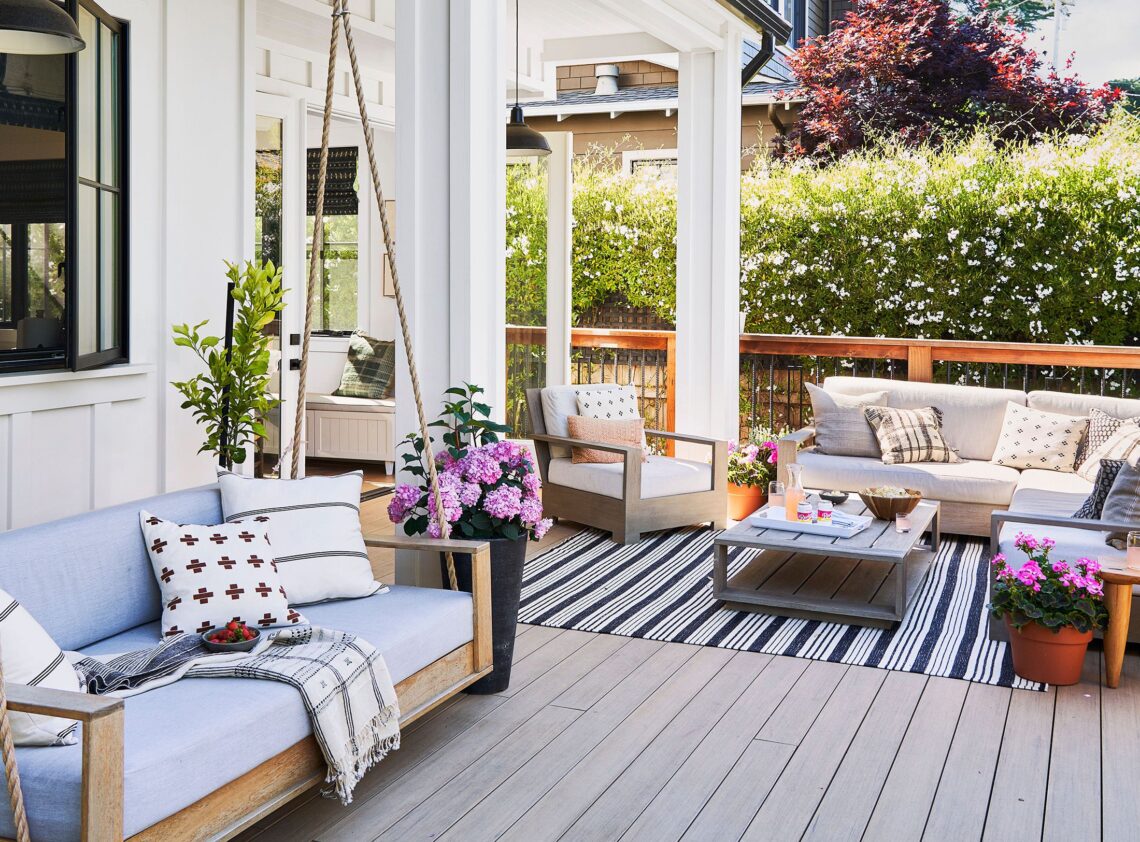Porch that feels calm