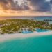 Caribbean beach resort for holiday and winter travel planning